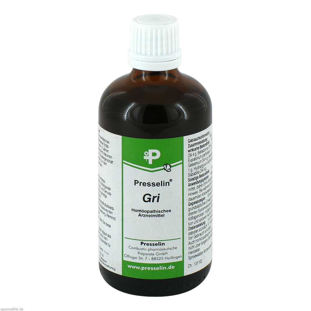 PRESSELIN GRI GRIPPE TR 100ml (COMBUSTIN)