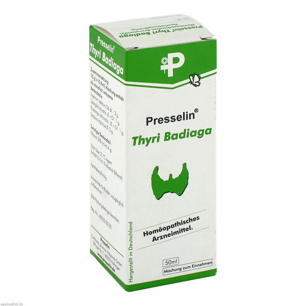 PRESSELIN THYRI BADIAGA 50ml (COMBUSTIN)