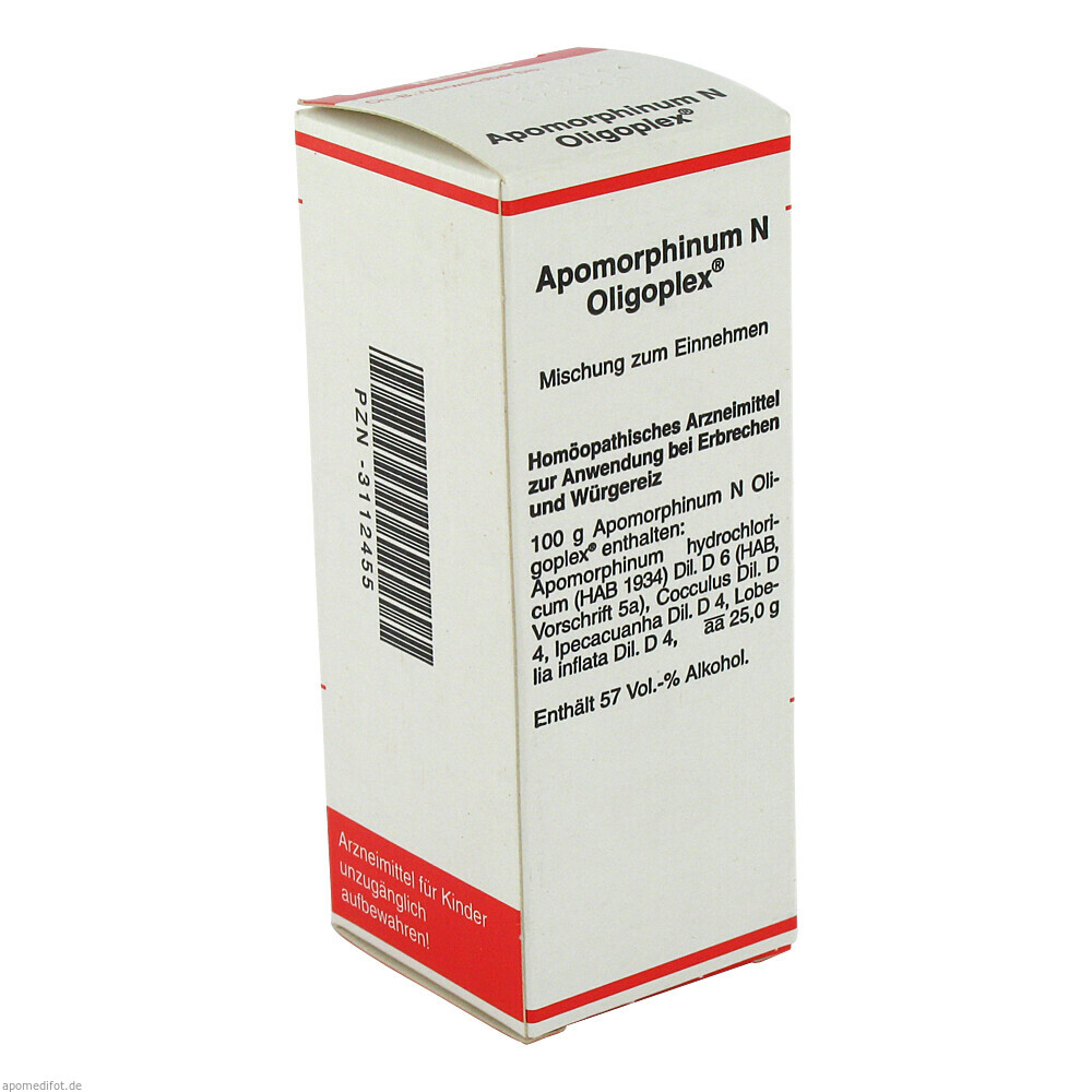 APOMORPHINUM N OLIGOPLEX 50ml (VIATRIS HEALTHCARE)