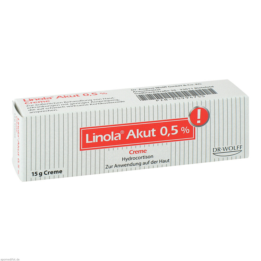 LINOLA AKUT 0.5% 15g (WOLFF/BIEL)