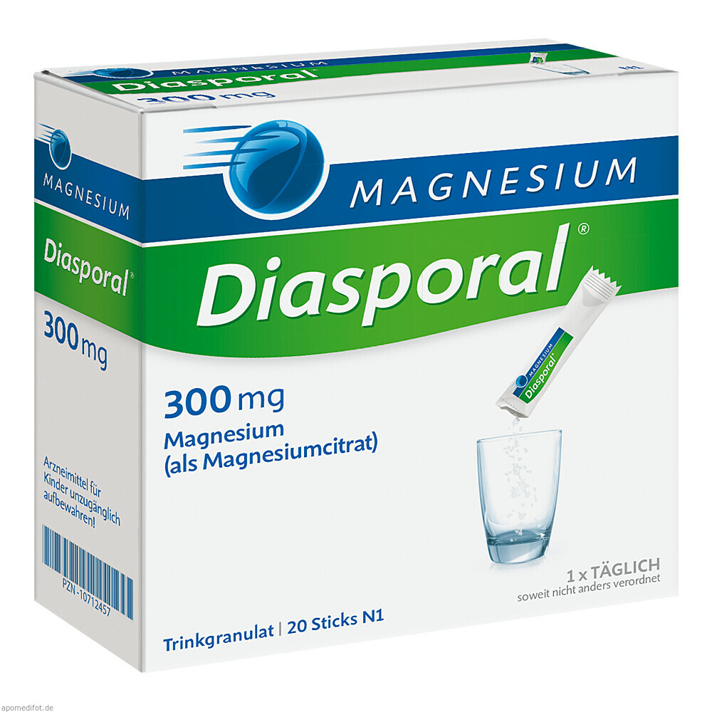 MAGNESIUM DIASPORAL 300MG 20St (PROTINA)