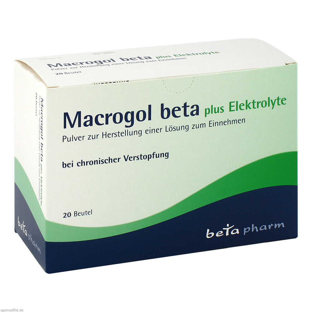 MACROGOL BETA PLUS 20St (BETAPHARM)