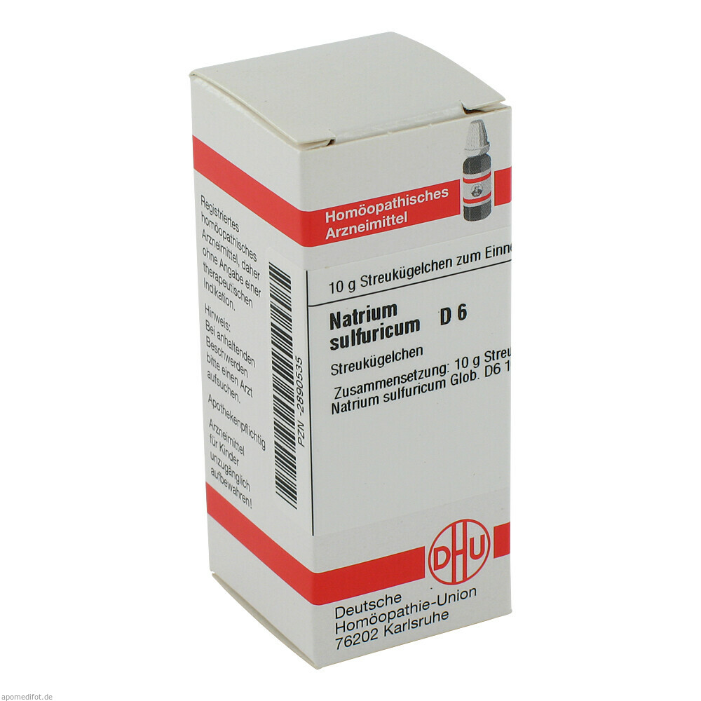 NATRIUM SULF D 6 10g (DHU)