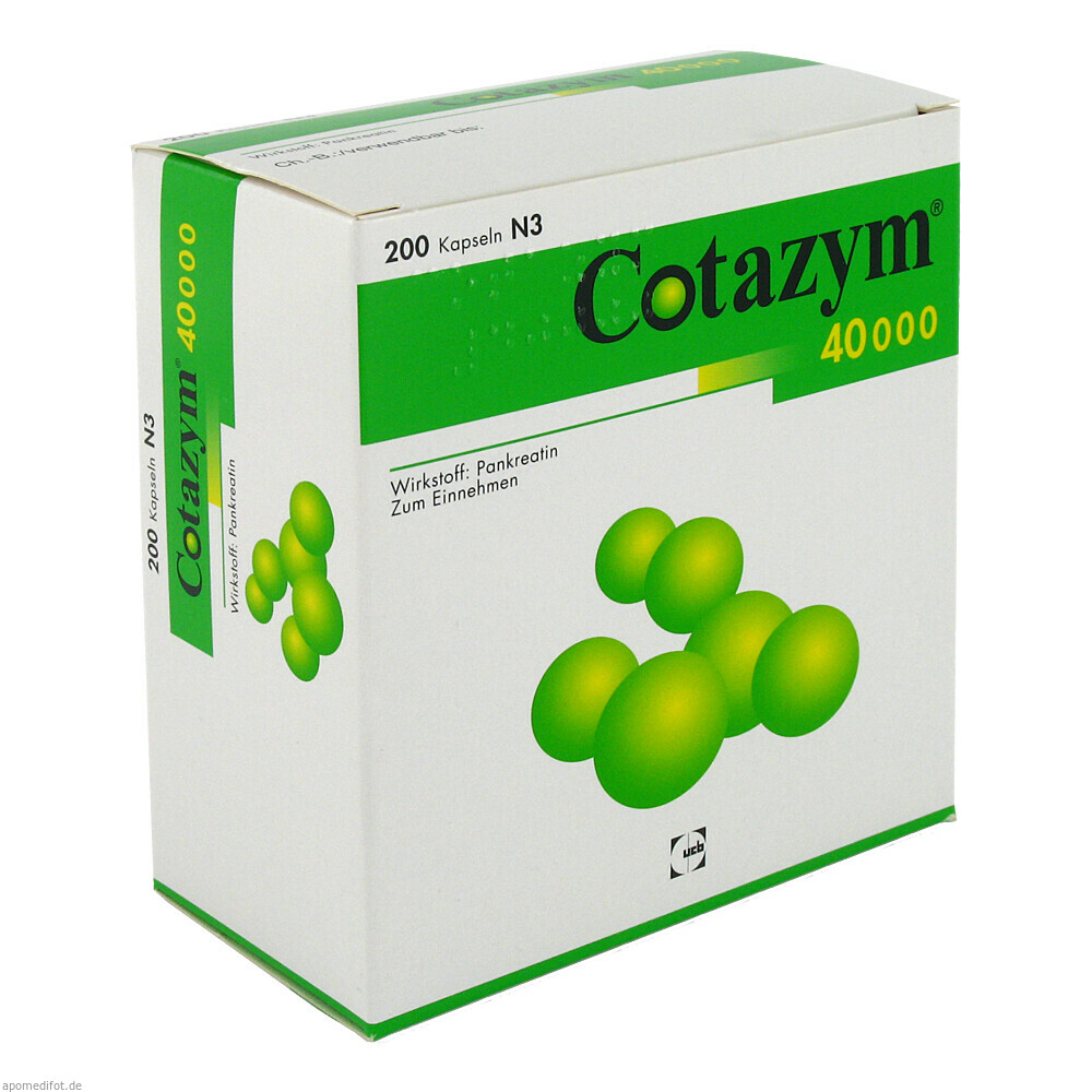 COTAZYM 40000 200St (CHEPLAPHAR)