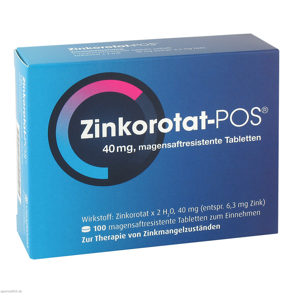 ZINKOROTAT POS 100St (URSAPHARM)