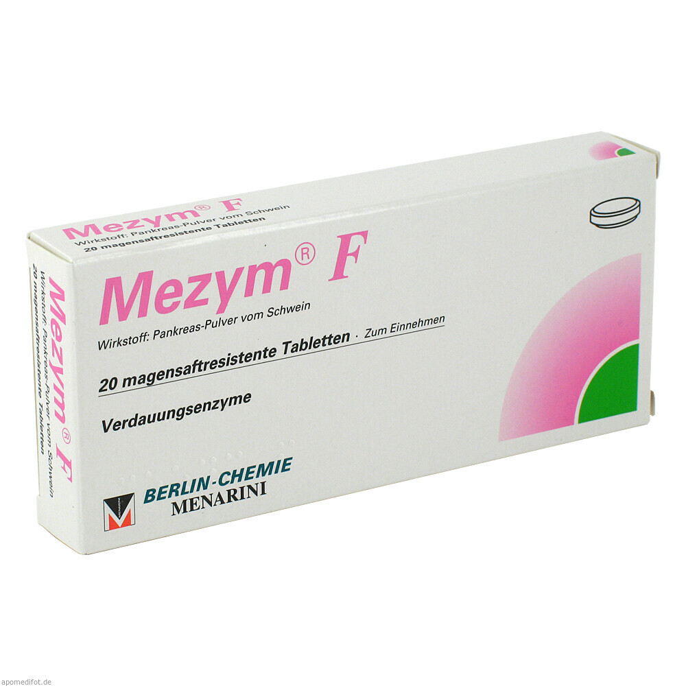 MEZYM F 20St (BERLIN CHEMIE)