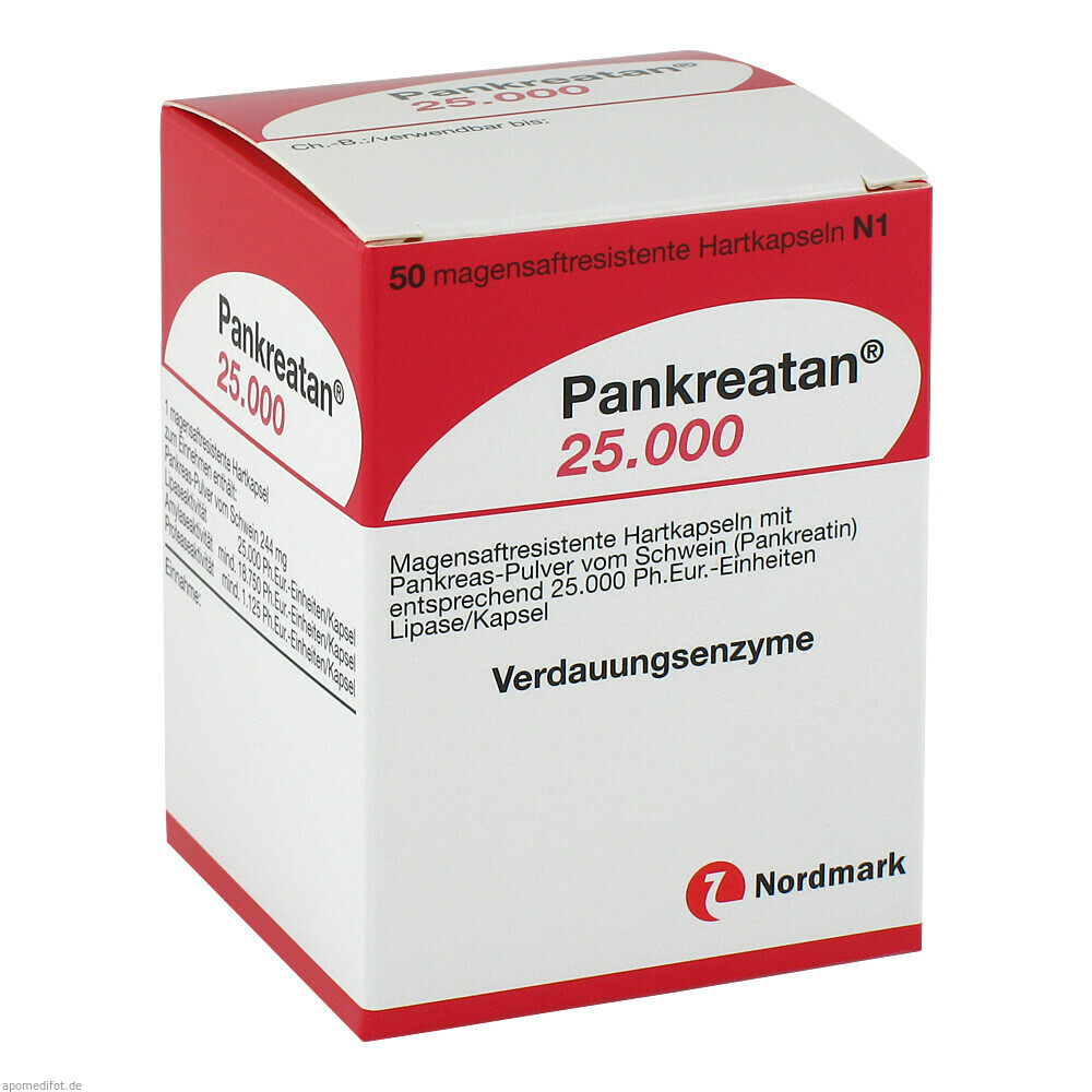 PANKREATAN 25000 50St (NORDMARK)