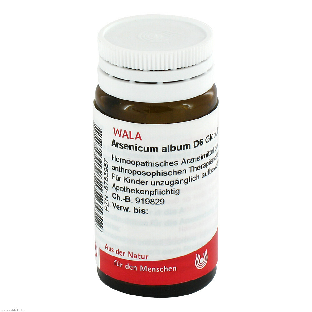 ARSENICUM ALB D 6 20g (WALA)