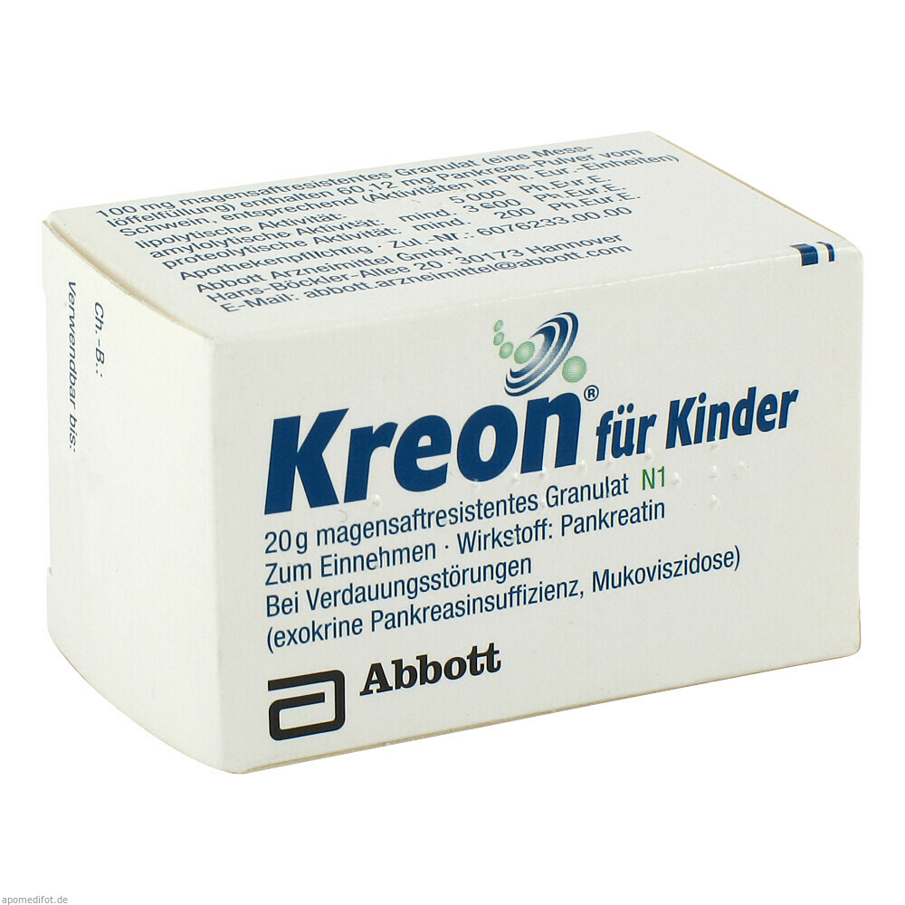 KREON FUER KINDER 20g (VIATRIS HEALTHCARE)