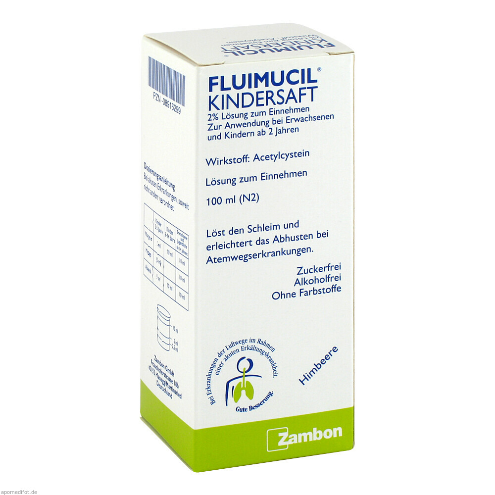 FLUIMUCIL KINDERSAFT 100ml (ZAMBON)