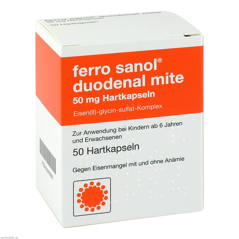 FERRO SANOL DUO MITE 50MG 50St (UCB)