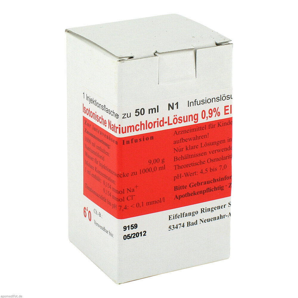 ISOTONISCHE NACL 0.9% EIF 50ml (EIFELFANGO)