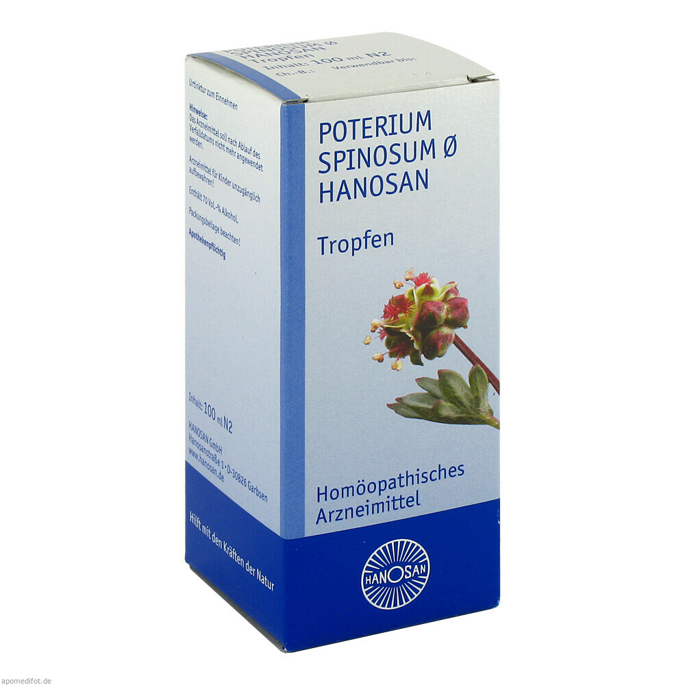 POTERIUM SPINOS URT D 1 100ml (HANOSAN)