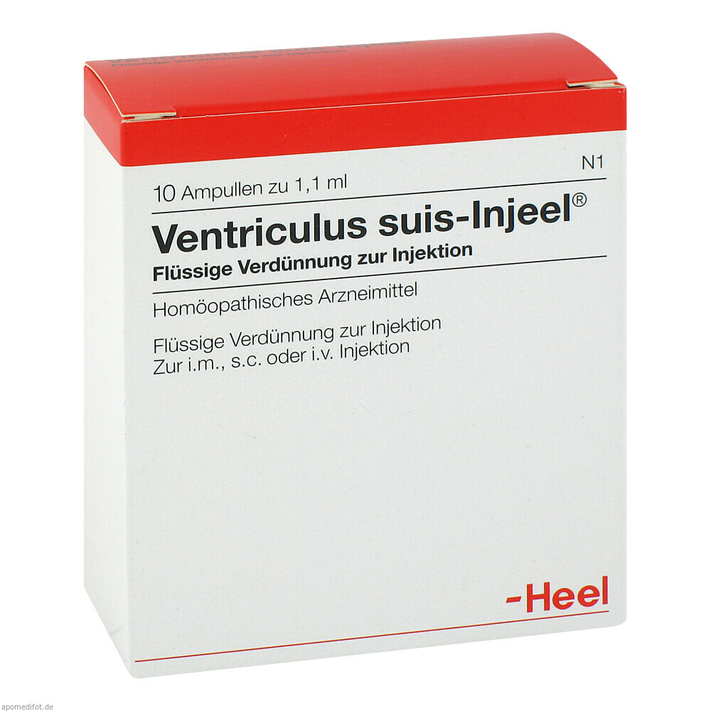 VENTRICULUS SUIS INJ ORG 10St (HEEL)