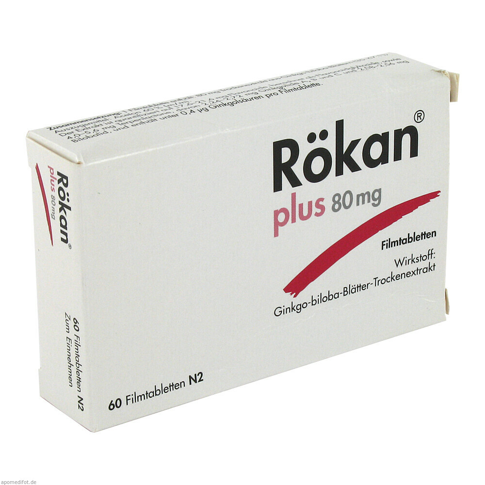 ROEKAN PLUS 80MG 60St (SCHWABE)