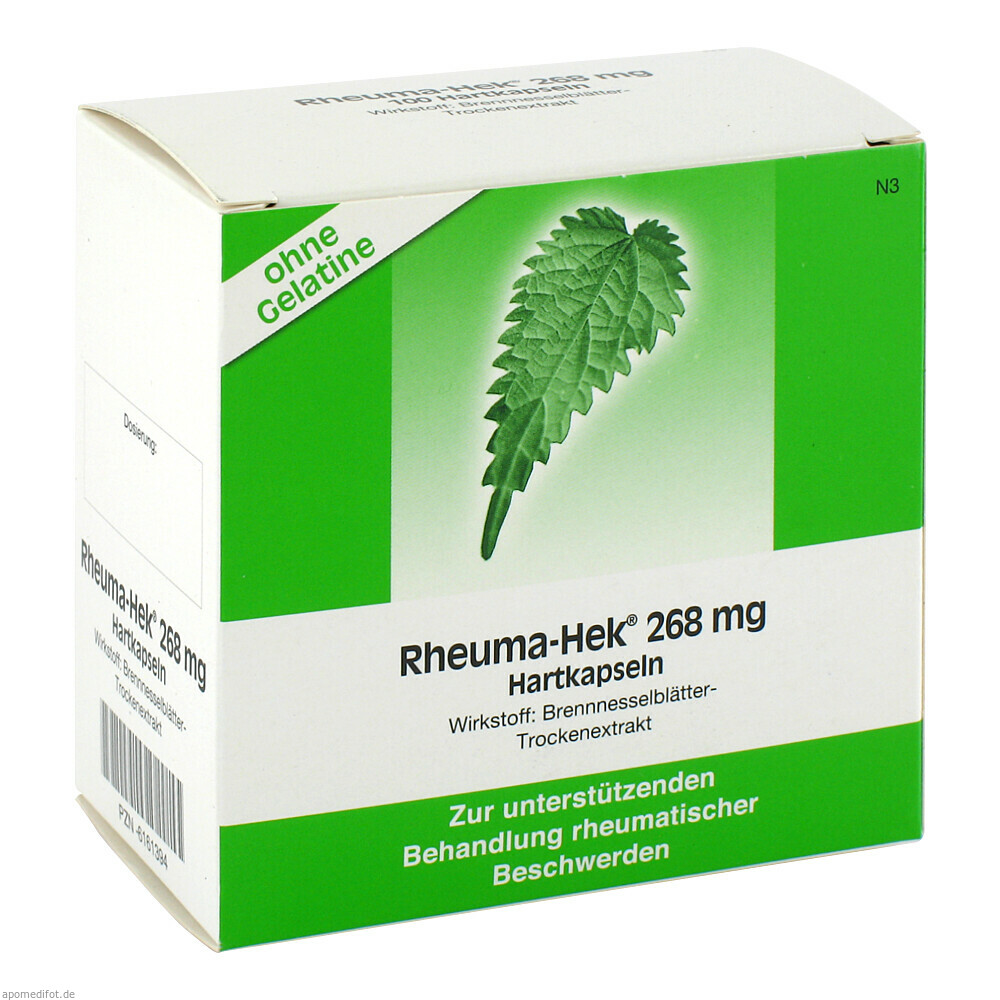 RHEUMA HEK 268MG HARTKAPS 100St (STRATHMANN)