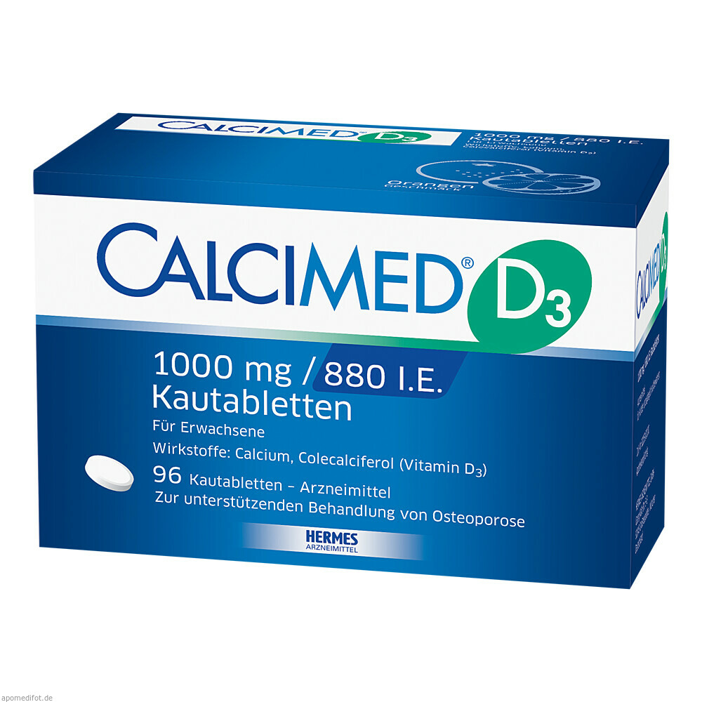 CALCIMED D3 1000MG/880 IE 96St (HERMES)