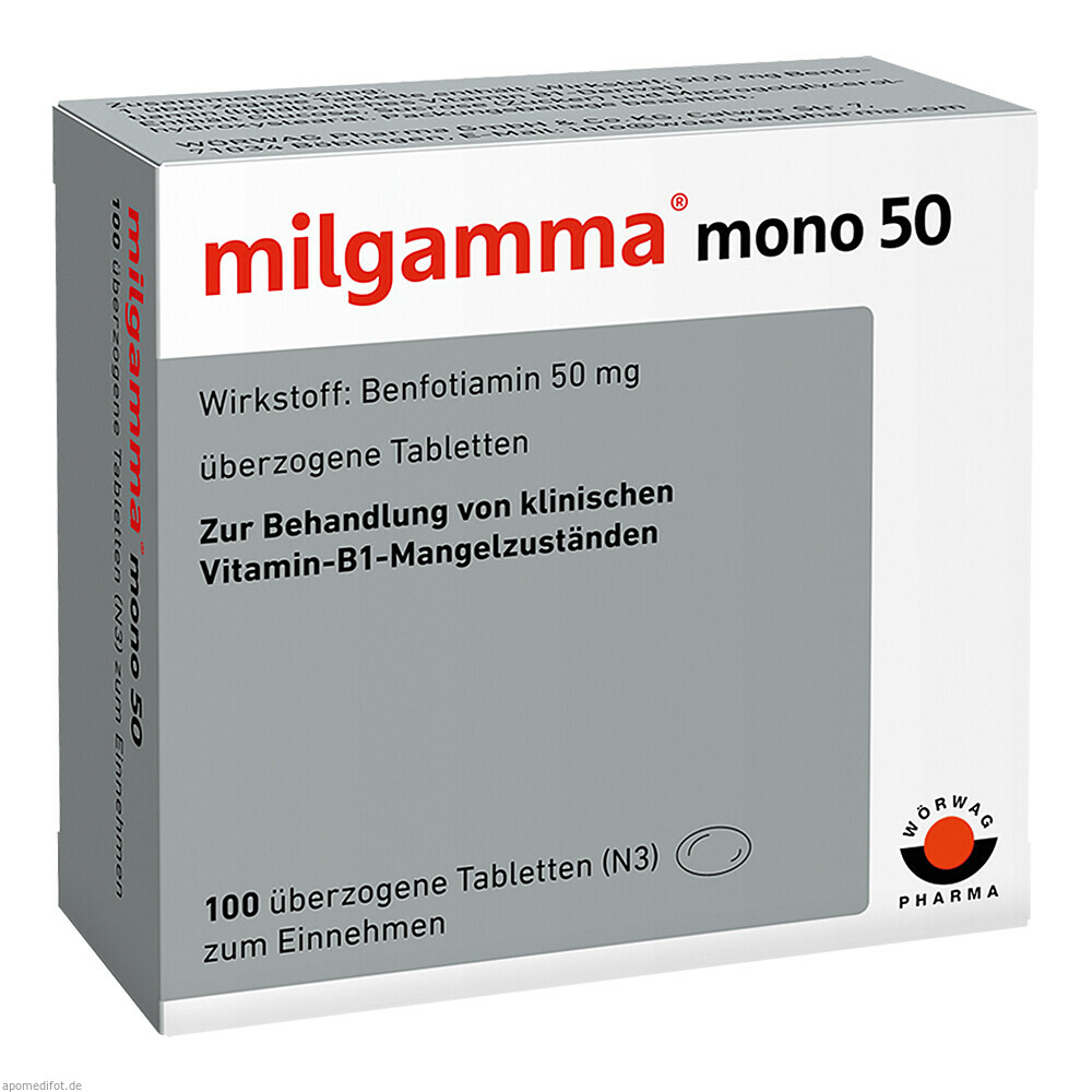 MILGAMMA MONO 50 100St (WOERWAG)