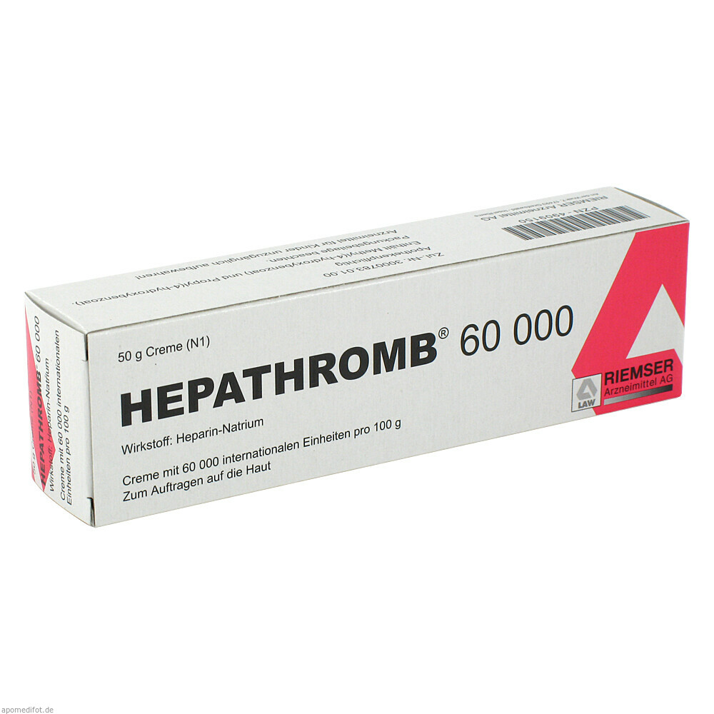 HEPATHROMB 60000 50g (ESTEVE PHARMACEUTICA)