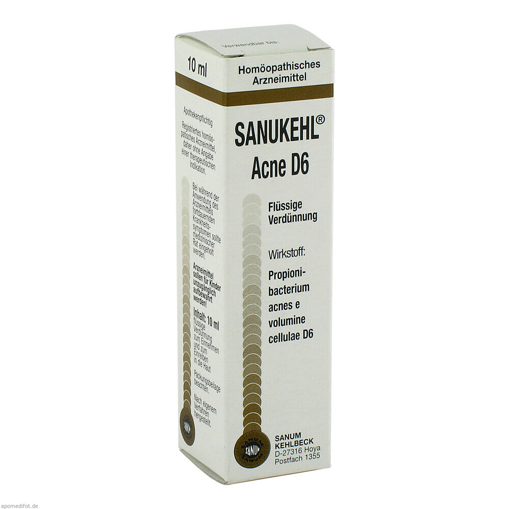 SANUKEHL ACNE D 6 10ml (SANUM KEHL)