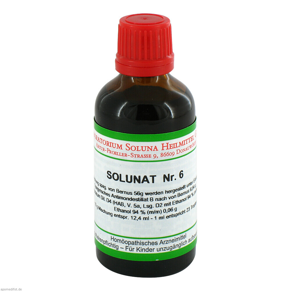 SOLUNAT NR 6 50ml (LABORATORI)