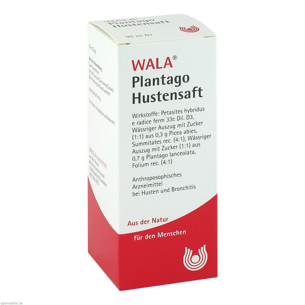 PLANTAGO HUSTENSAFT 90ml (WALA)