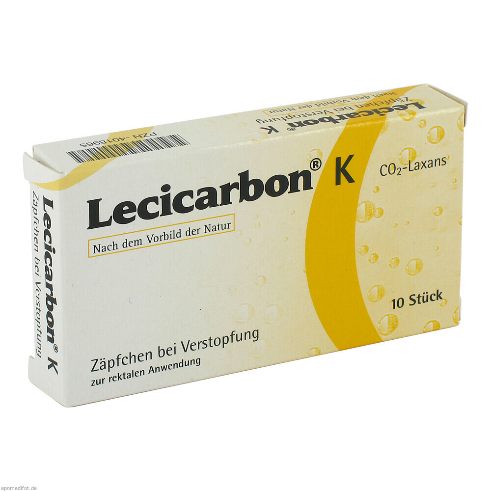 LECICARBON K CO2 LAXANS 10St (ATHENSTAEDT)