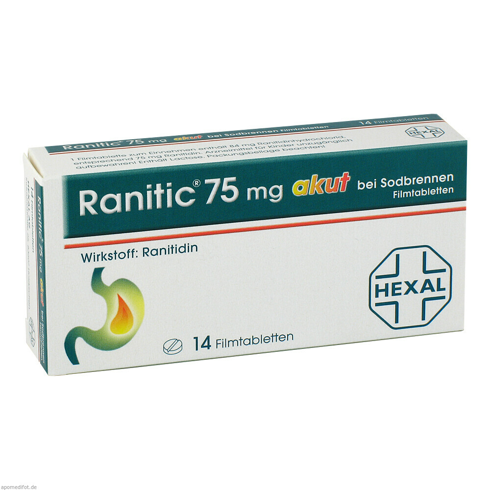 RANITIC 75 AKUT B SODBRENN 14St (HEXAL)