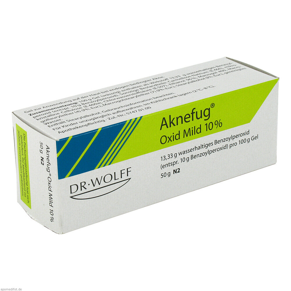 AKNEFUG-OXID MILD 10% 50g (WOLFF/BIEL)