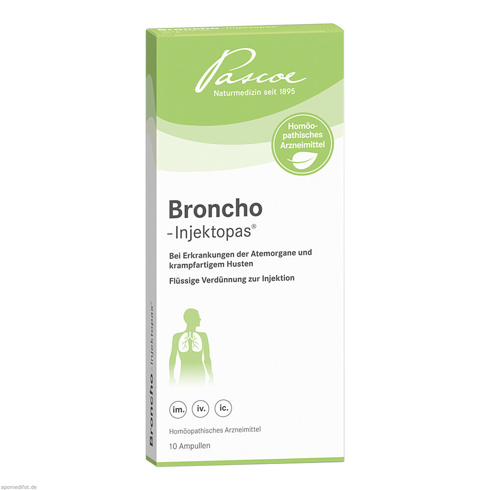 BRONCHO INJEKTOPAS 10St (PASCOE)