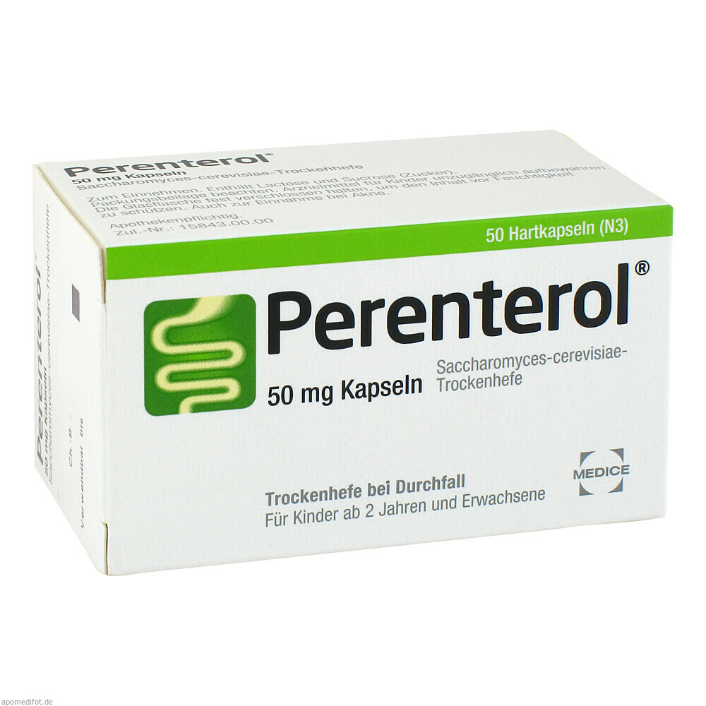 PERENTEROL 50MG 50St (MEDICE ARZNEIMITTEL)