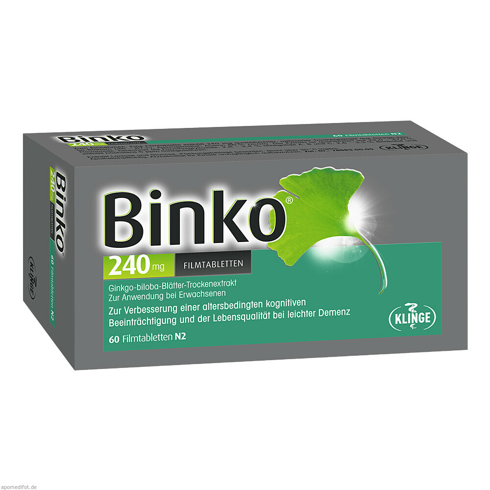 BINKO 240MG 60St (KLINGE PHARMA)