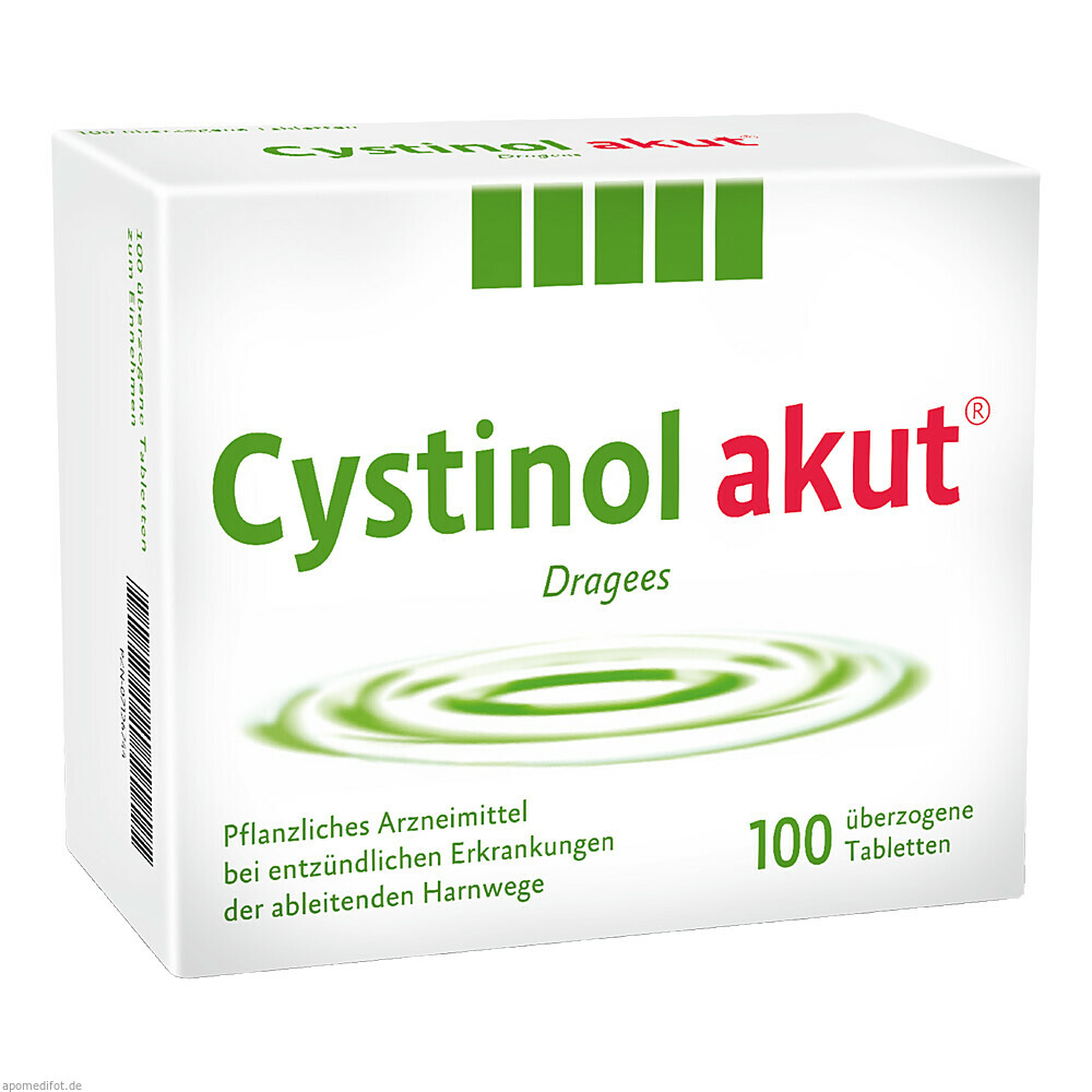 CYSTINOL AKUT DRAGEES 100St (MEDICE ARZNEIMITTEL)