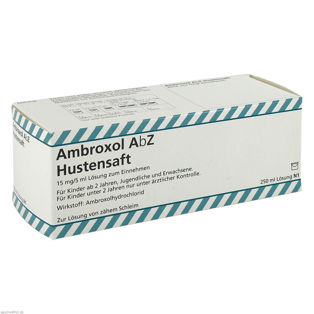 AMBROXOL ABZ 15MG/5ML HUST 250ml (ABZ PHARMA)