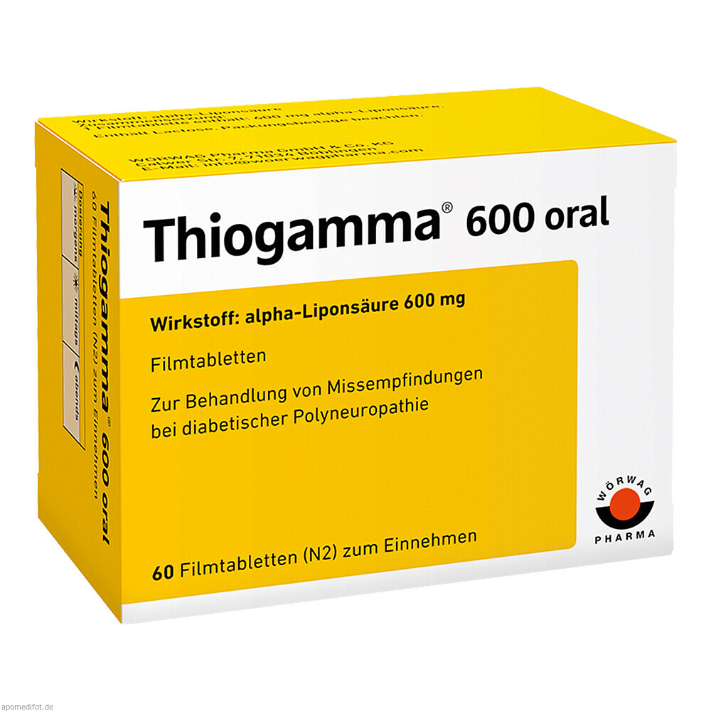 THIOGAMMA 600 ORAL 60St (WOERWAG)