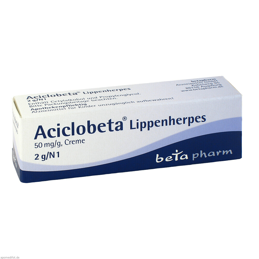 ACICLOBETA LIPPENHERPES 2g (BETAPHARM)