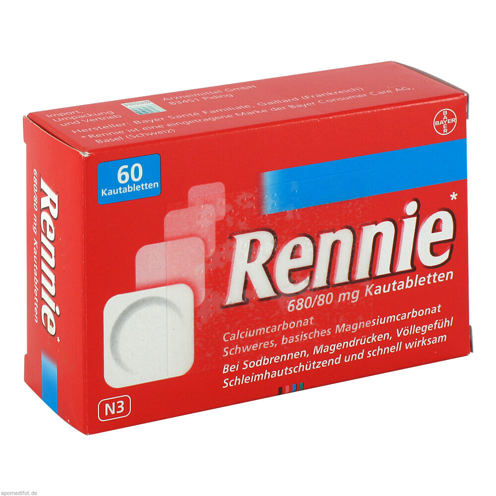 RENNIE 60St (EURIMPHARM ARZNEIM.)