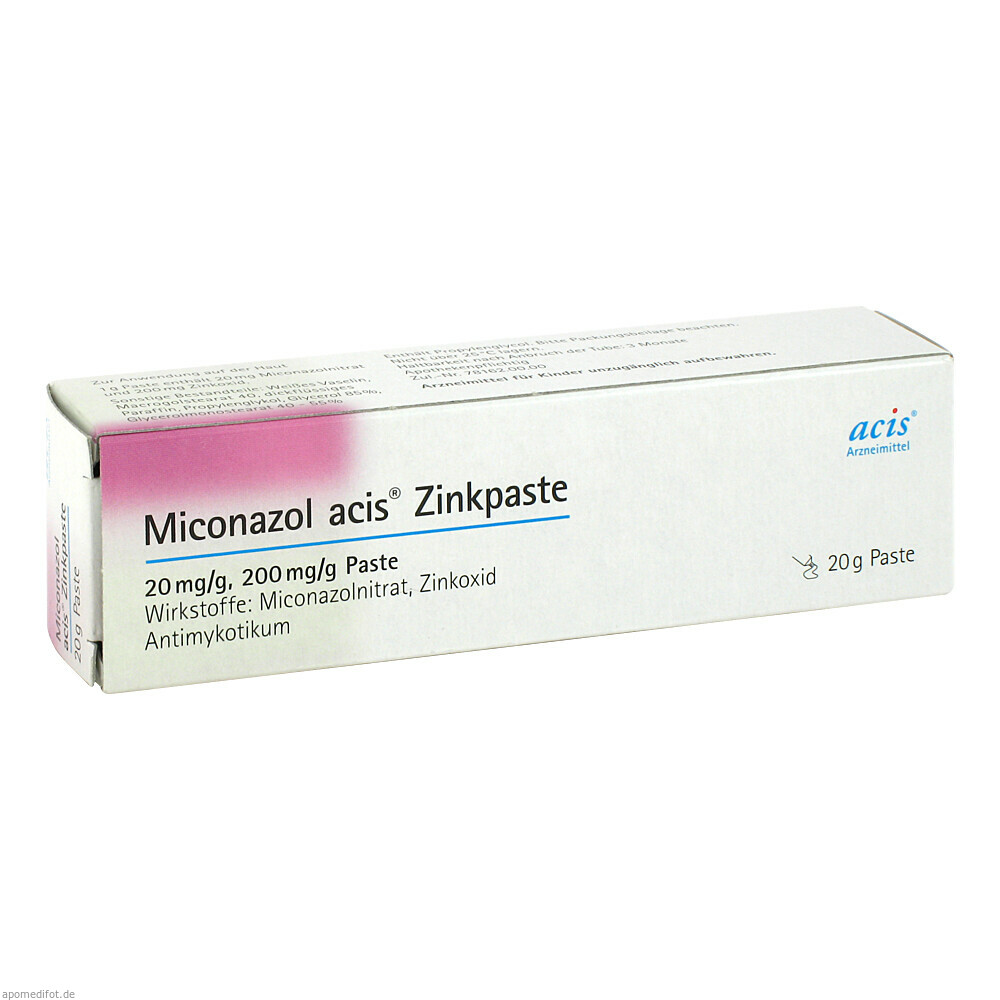 MICONAZOL ACIS ZINKPASTE 20g (ACIS)