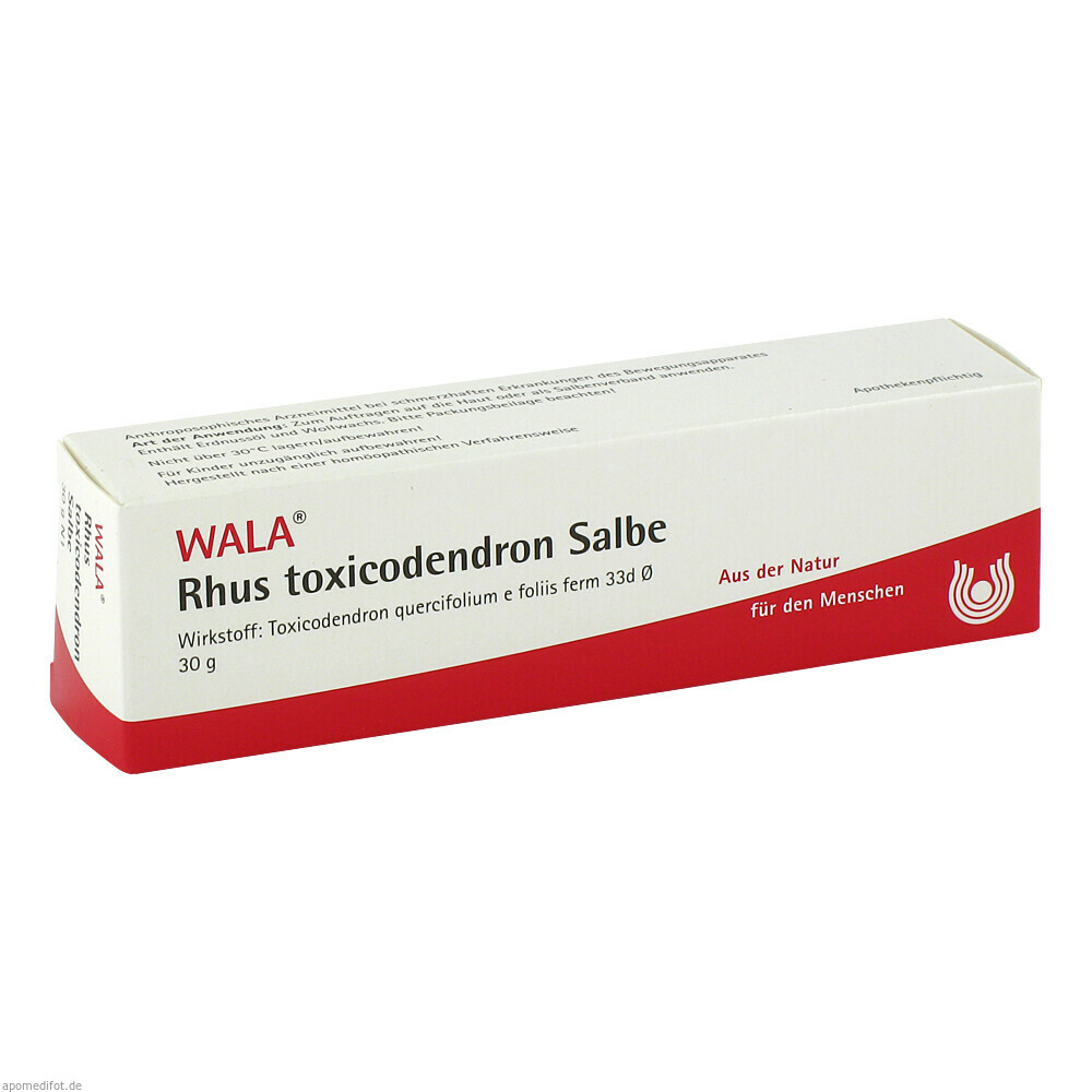 RHUS TOXICODENDRON SALBE 30g (WALA)