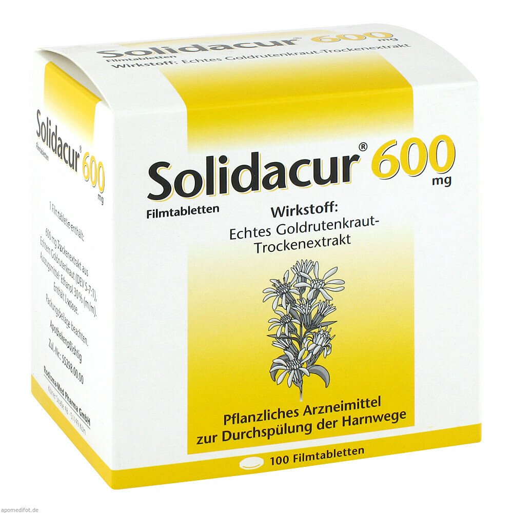 SOLIDACUR 600MG 100St (RODISMA ME)