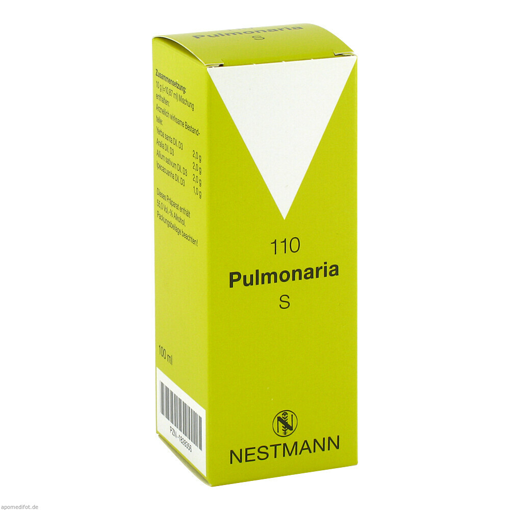 PULMONARIA S 110 100ml (NESTMANN PHARMA GMBH)