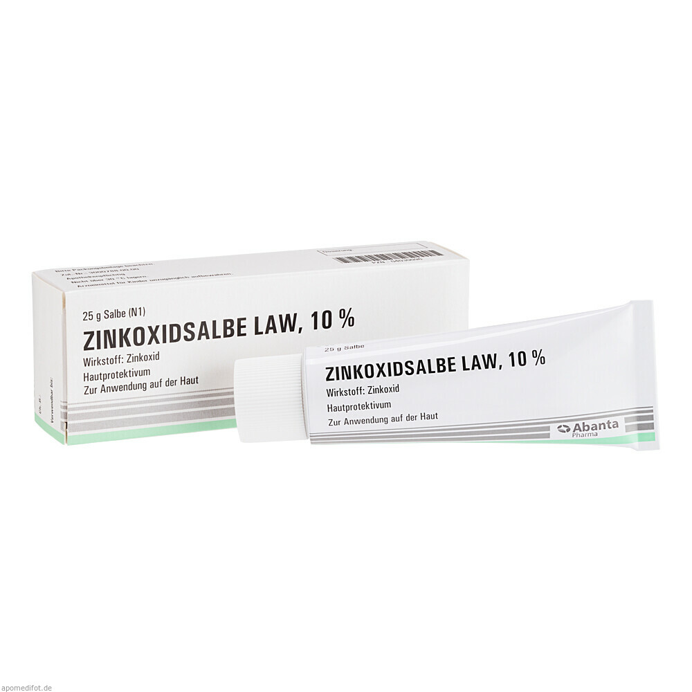 ZINKOXIDSALBE LAW 25g (ABANTA PHARMA)