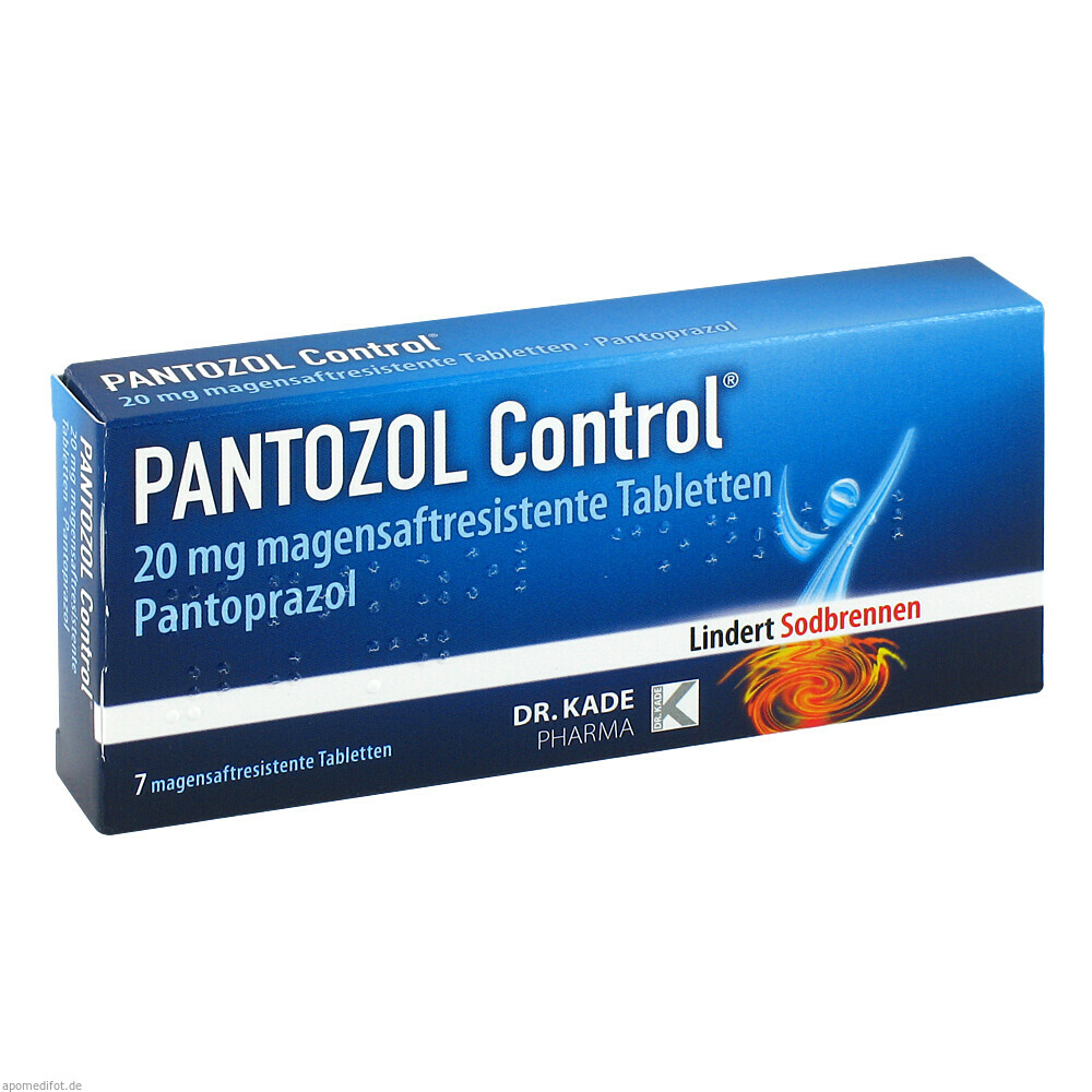 PANTOZOL CONTROL 20MG 7St (KADE)