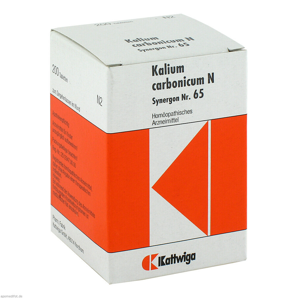 SYNERGON KOMPL KAL CAR N65 200St (KATTWIGA)