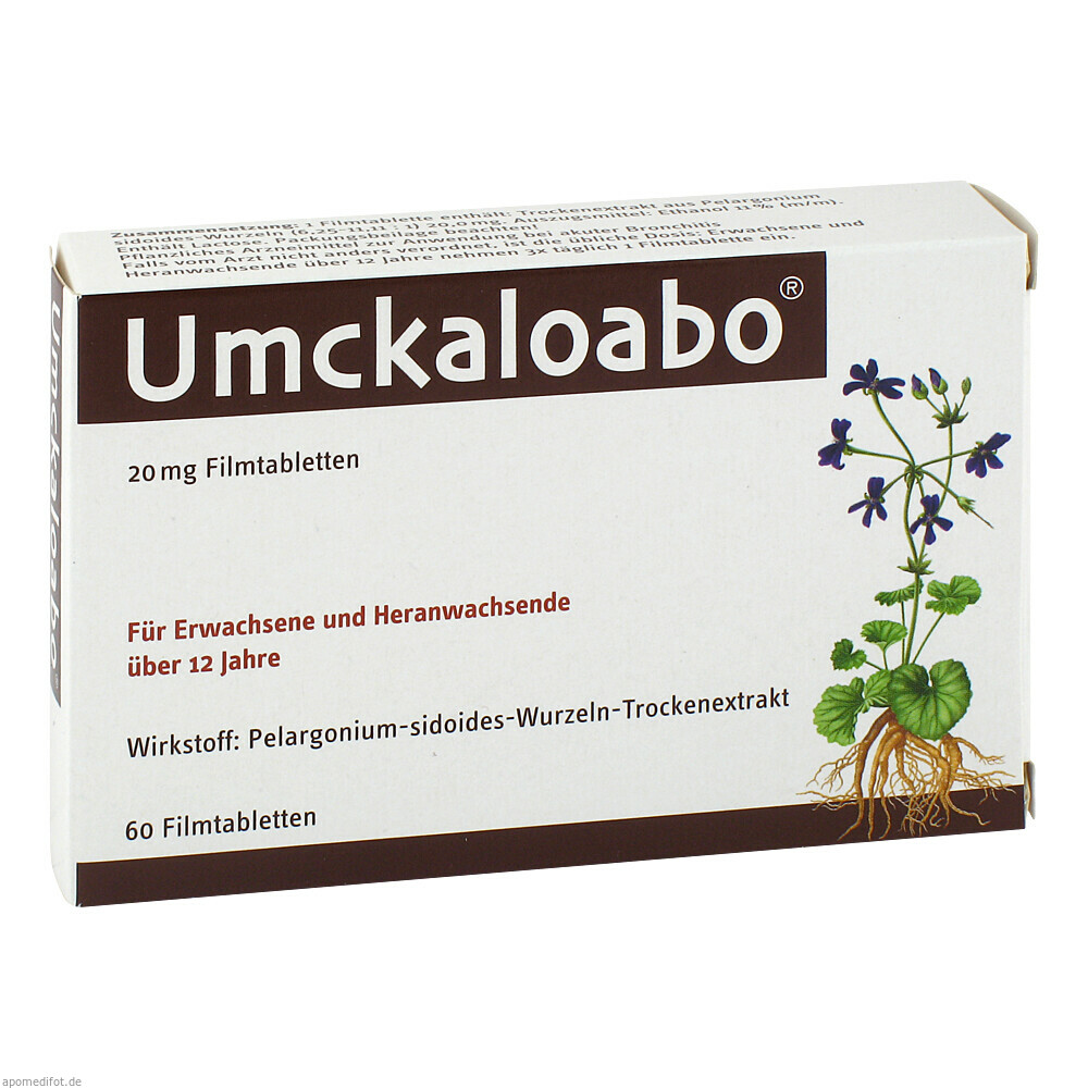 UMCKALOABO 20MG FILMTABL 60St (SCHWABE)