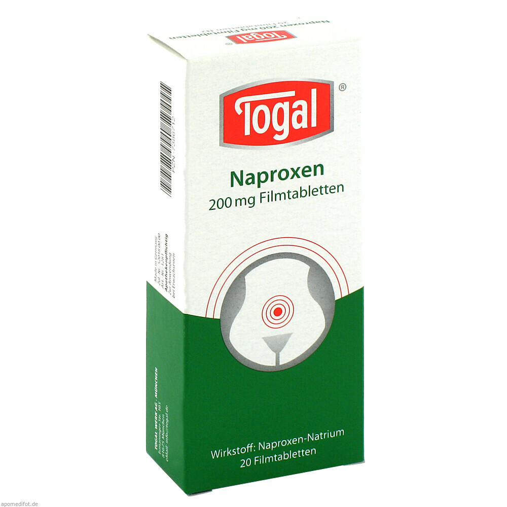 TOGAL NAPROXEN 200MG FTA 20St (KYBERG PHARMA)