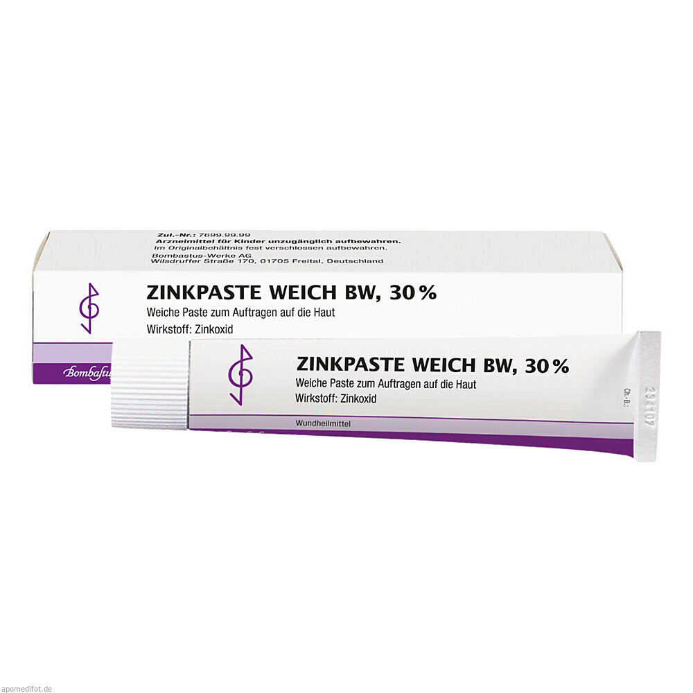 ZINKPASTE WEICH BW 50ml (BOMBASTUS)