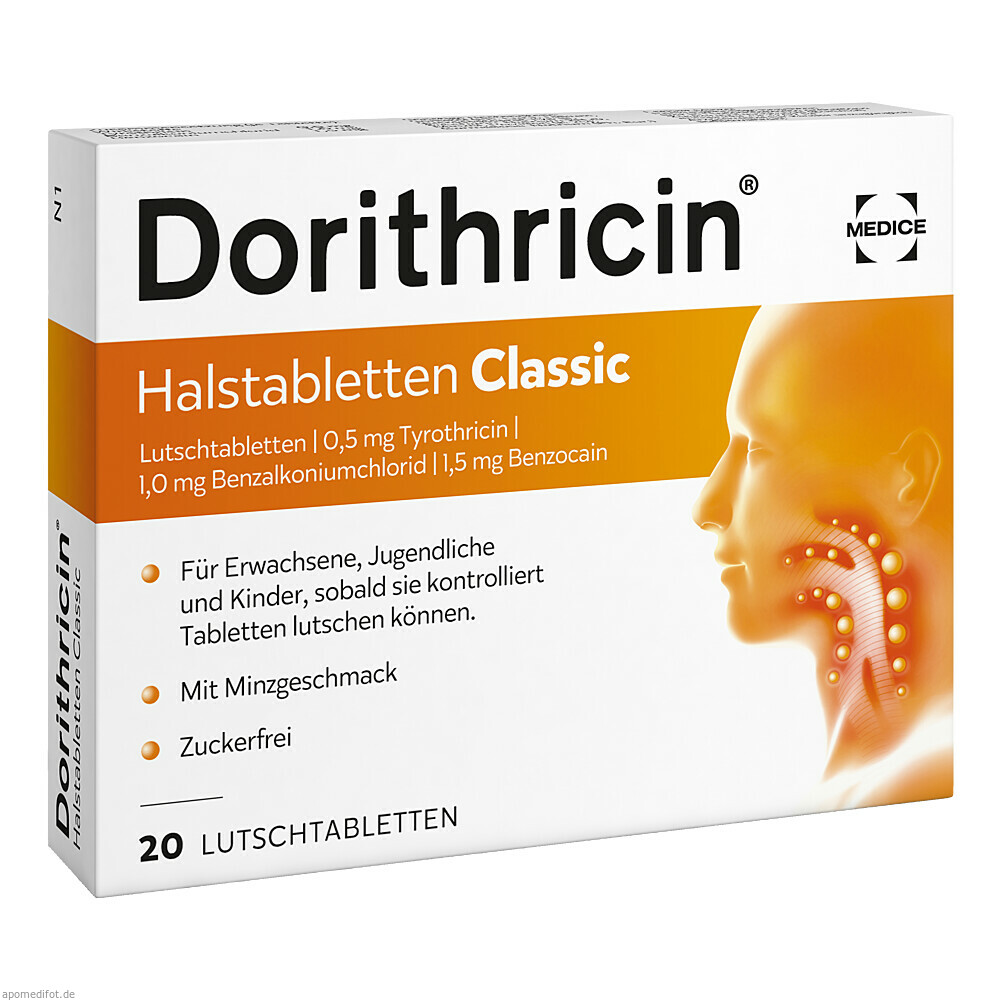 DORITHRICIN HALSTABL CLASS 20St (MEDICE ARZNEIMITTEL)