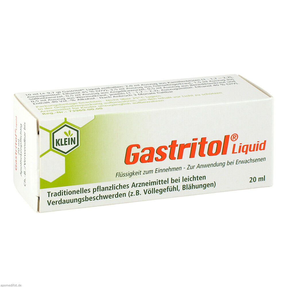 GASTRITOL LIQUID 20ml (KLEIN/ZELL)