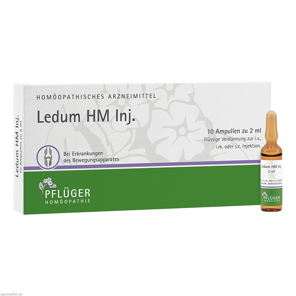 LEDUM HM INJ 10St (PFLUEGER)